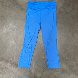 Lululemon Blue Running Leggings Womens Small